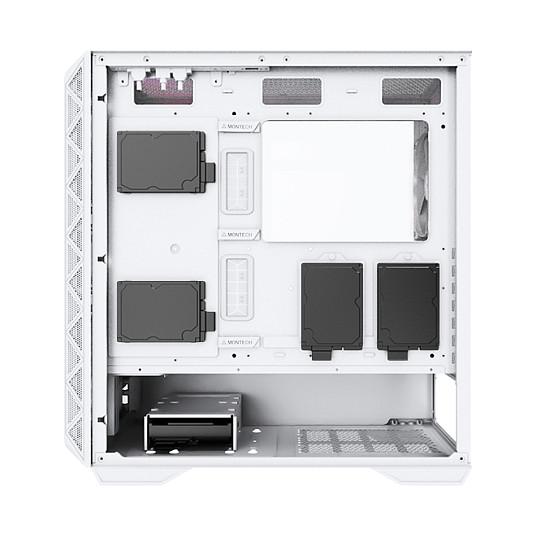 Kasë Montech AIR 903 BASE, Midi Tower, E-ATX, ATX, 3x140mm PWM, USB Type-C, Tempered Glass - Bardhë - 6