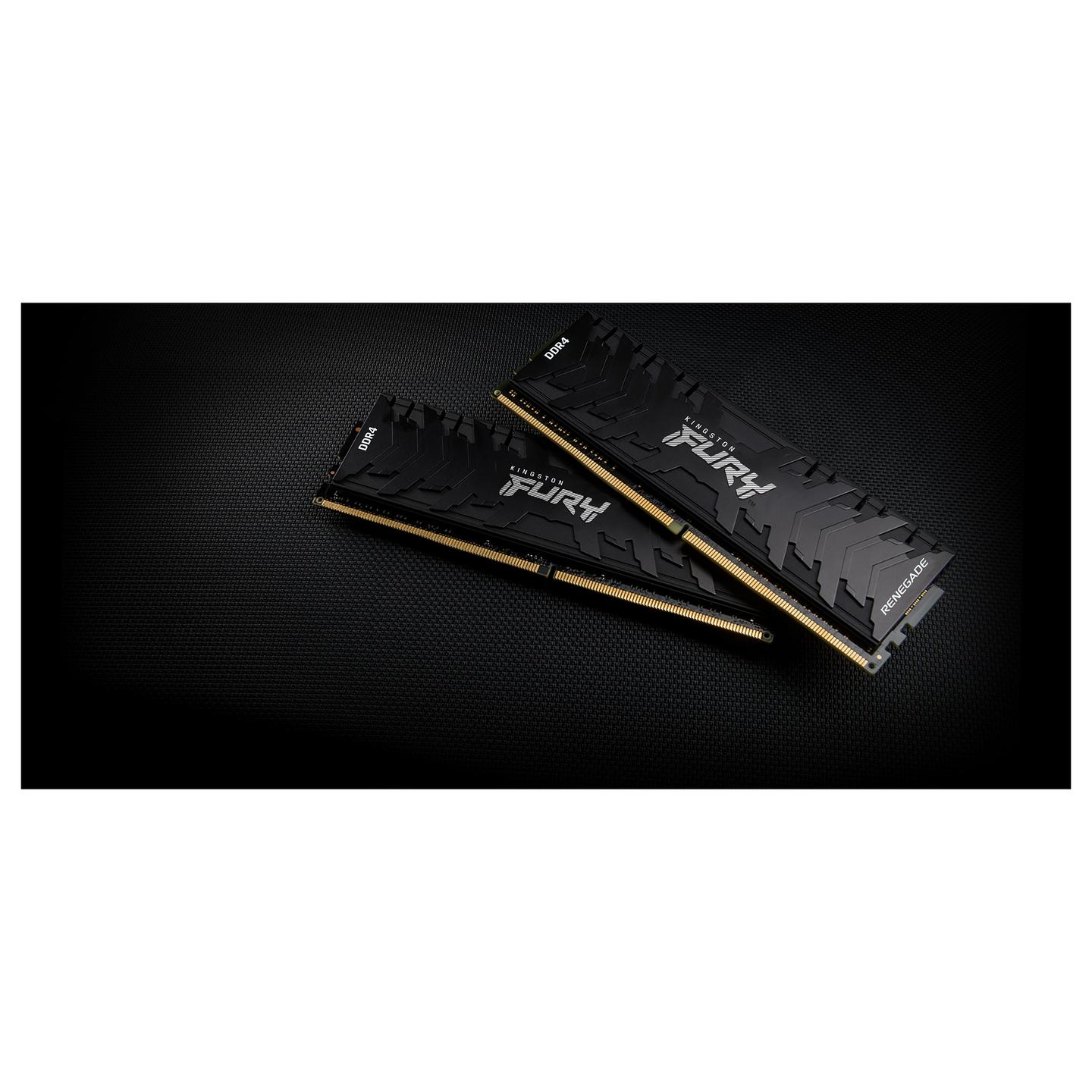RAM Memorie DDR4 Kingston FURY Renegade, 64GB (4x16GB), DIMM, 3600MHz, CL16 - Zezë/Hiri - 19