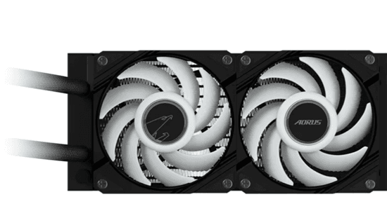 Ftohës për Procesor Gigabyte AORUS WATERFORCE II 240 / 240mm / 2x120mm ARGB - Zezë - 4