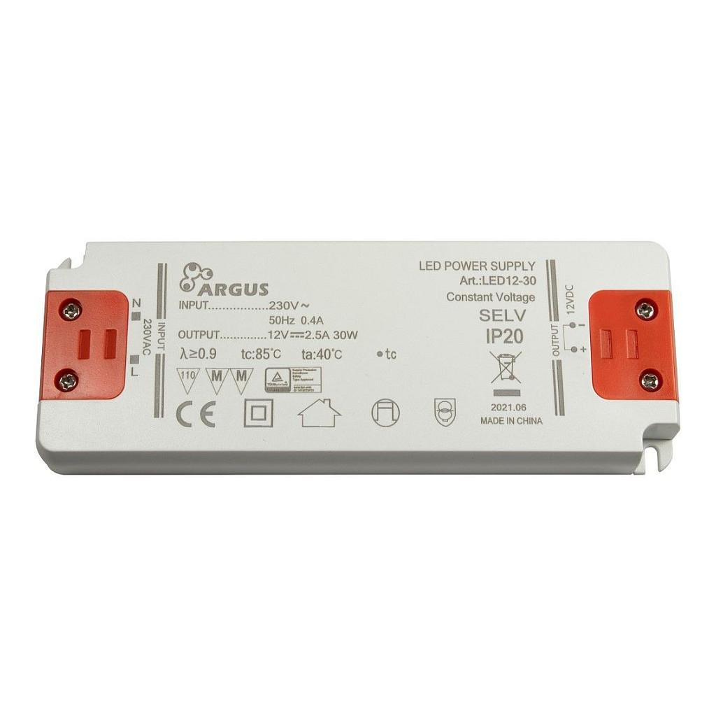 Furnizues energjie për LED Inter-Tech LED12-30, 30 W, 12 V, 2500 mA, IP20 - 2