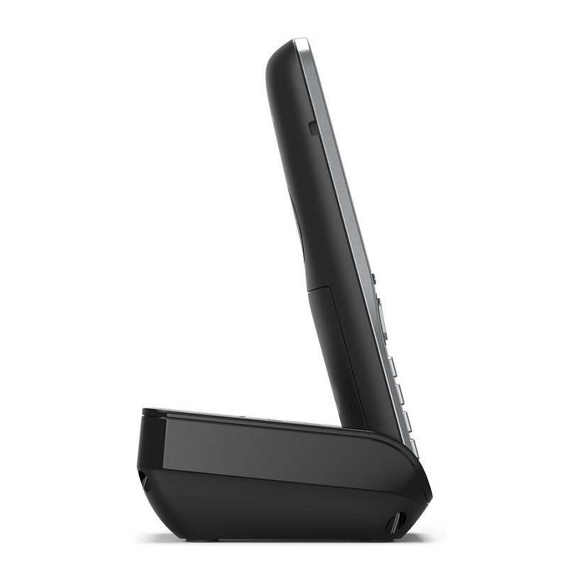 Telefon i thjeshtë Gigaset COMFORT 500A Trio / 2.2" / DECT & Hands-Free / 3 Aparatë - Zezë/Argjendtë - 15