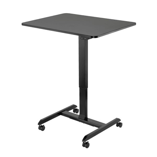 Tavolinë Elektrike LogiLink EO0050, 1 Motor, Me Rrota, 800 × 600 mm – Zezë - 2