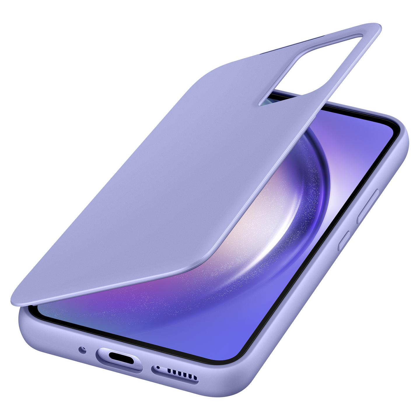Case për Telefon Samsung EF-ZA546CVEGWW / Smart View Wallet Case / Galaxy A54 5G - Blueberry - 4