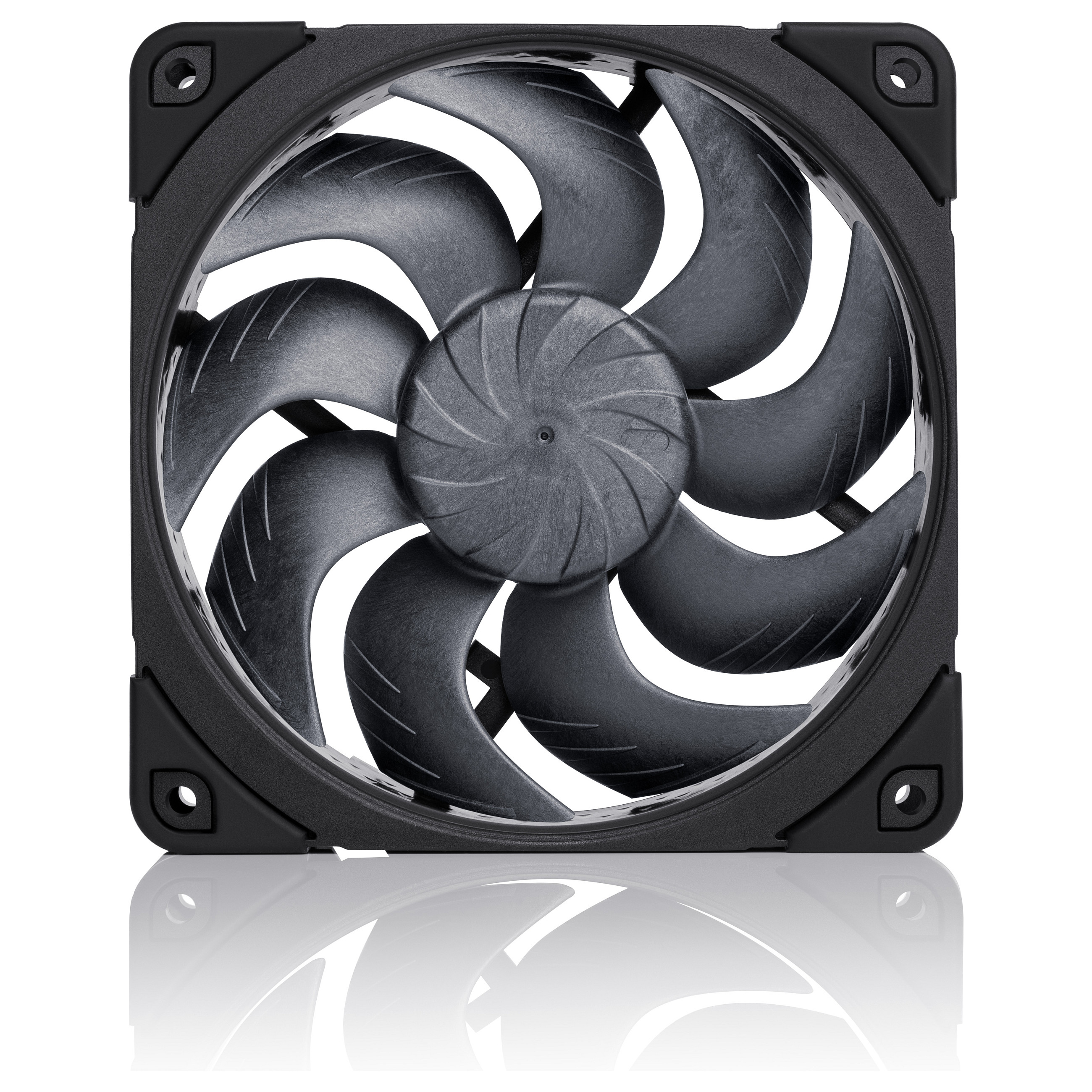 Ftohës për Kasë Noctua NF-A12x25 G2 PWM Sx2-PP chromax.black / 120mm / 0-1800 RPM / PWM / 2-Pack – Zezë - 2