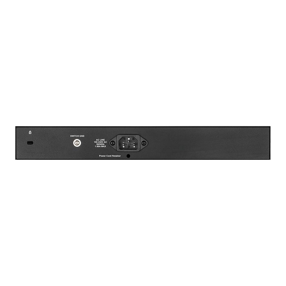 Switch D-Link DGS-1210-10MP, 8× Gigabit Ethernet RJ45 PoE+, 2× SFP 1G, Smart Managed, 20Gbps, 130W PoE – Zezë - 3