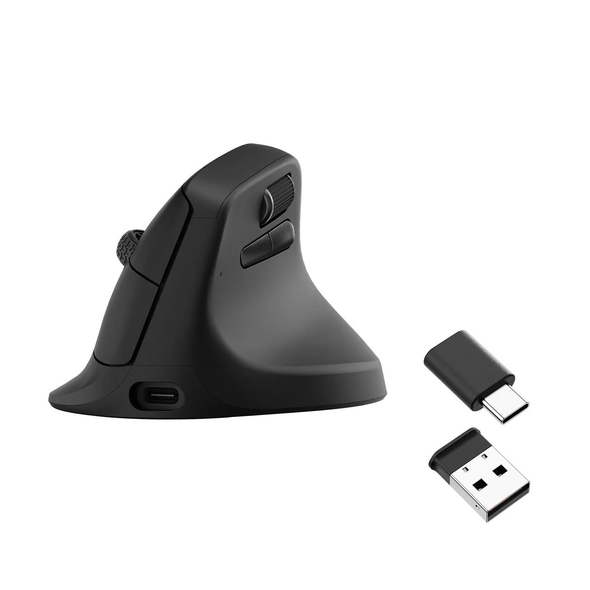 Maus pa kabllo Keychron M5 8K, Ergonomik Vertikal, 30.000 DPI – Zezë