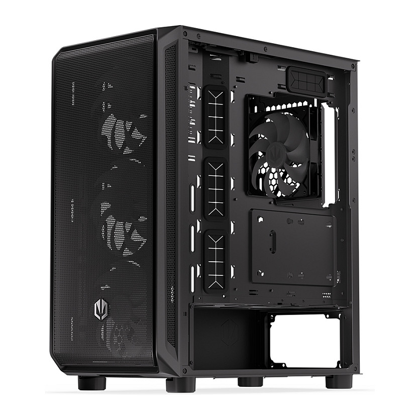 Kasë PC ENDORFY Arx 500 ARGB / ATX / ITX / Micro ATX / 4x 140mm ARGB Fan / SSD 2.5" / HDD 2.5"/3.5" - Zezë - 16