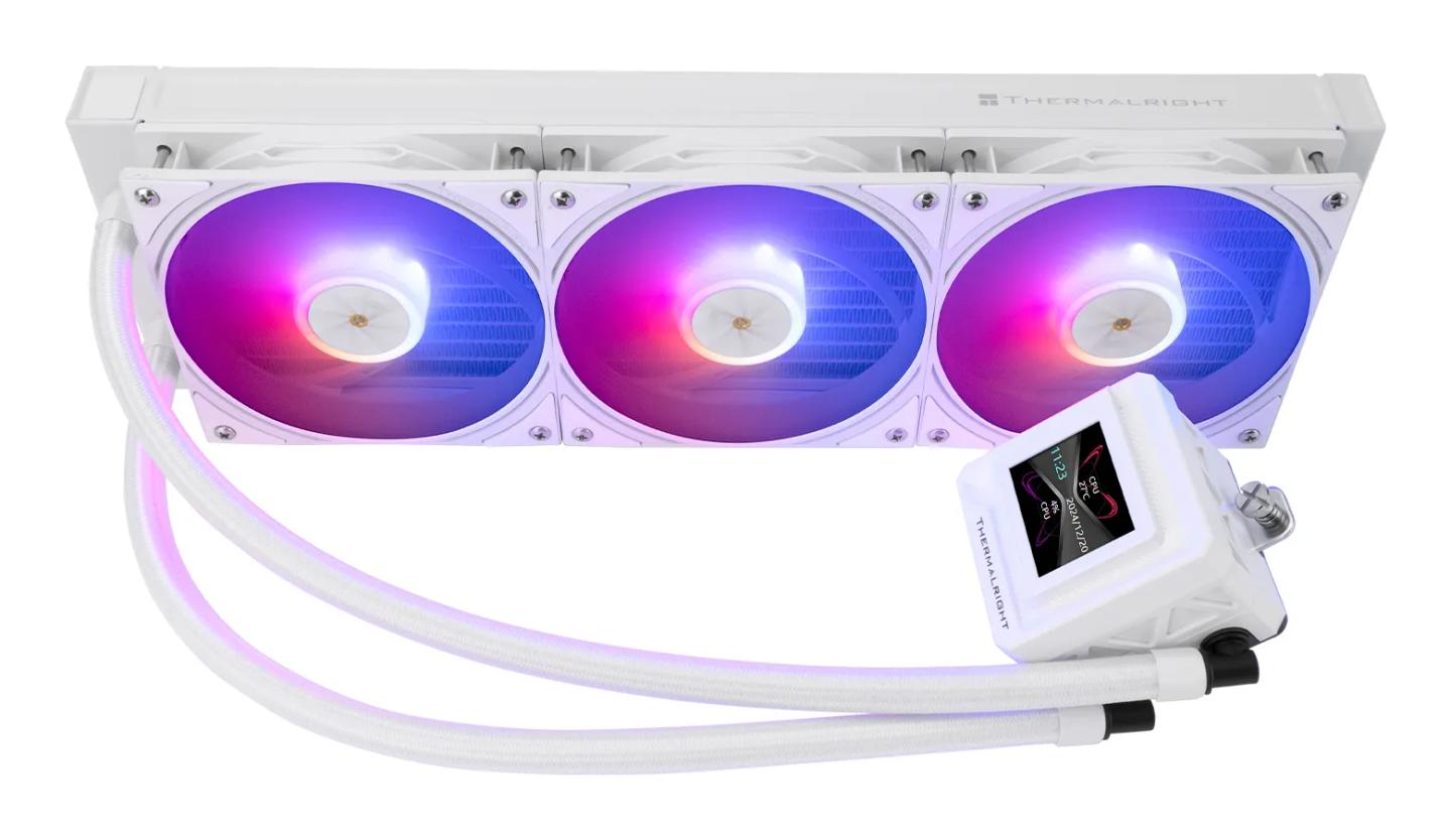 Ftohës për Procesor Thermalright Frozen Warframe 360 SE ARGB, 360mm - Bardhë - 3