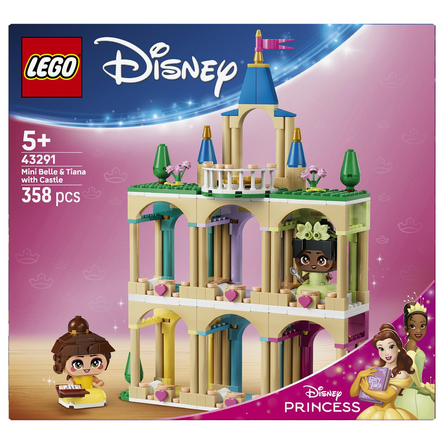 LEGO Disney Princess Mini Belle & Tiana with Castle 43291 - 11