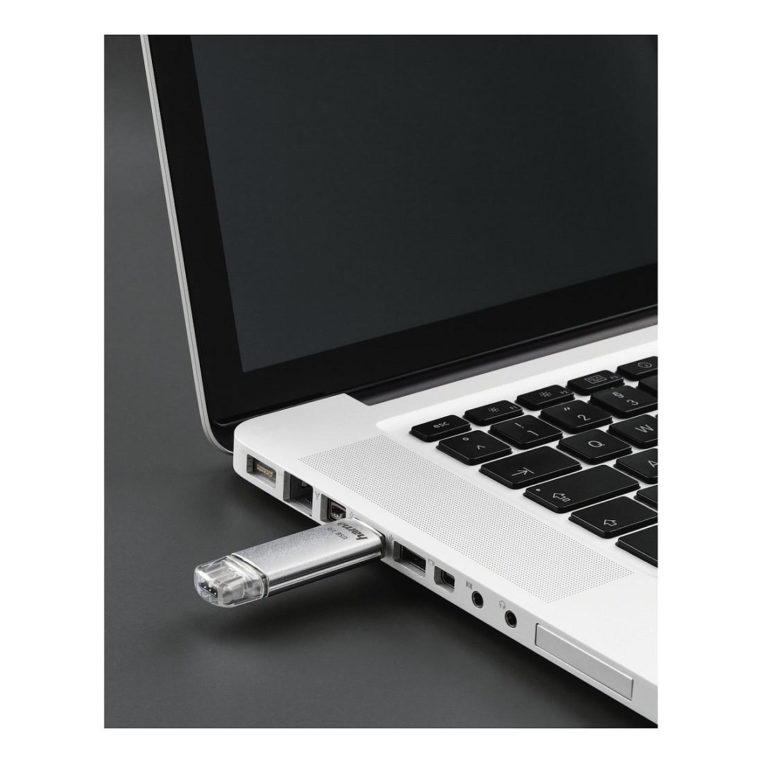 USB Flash Drive Hama C-Laeta / 32GB / USB 3.2 Gen 1 / 40MB/s Read - Argjend - 5