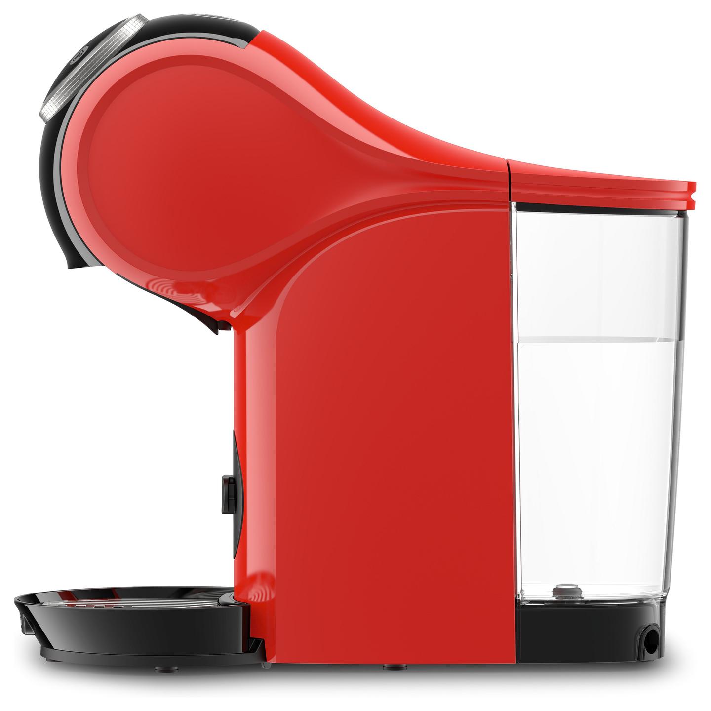 Aparat për Kafe me Kapsula De’Longhi Genio Plus EDG315.R, 1400 W, 15 bar, Rezervuar 0.8 L – Kuqe/Zezë - 5