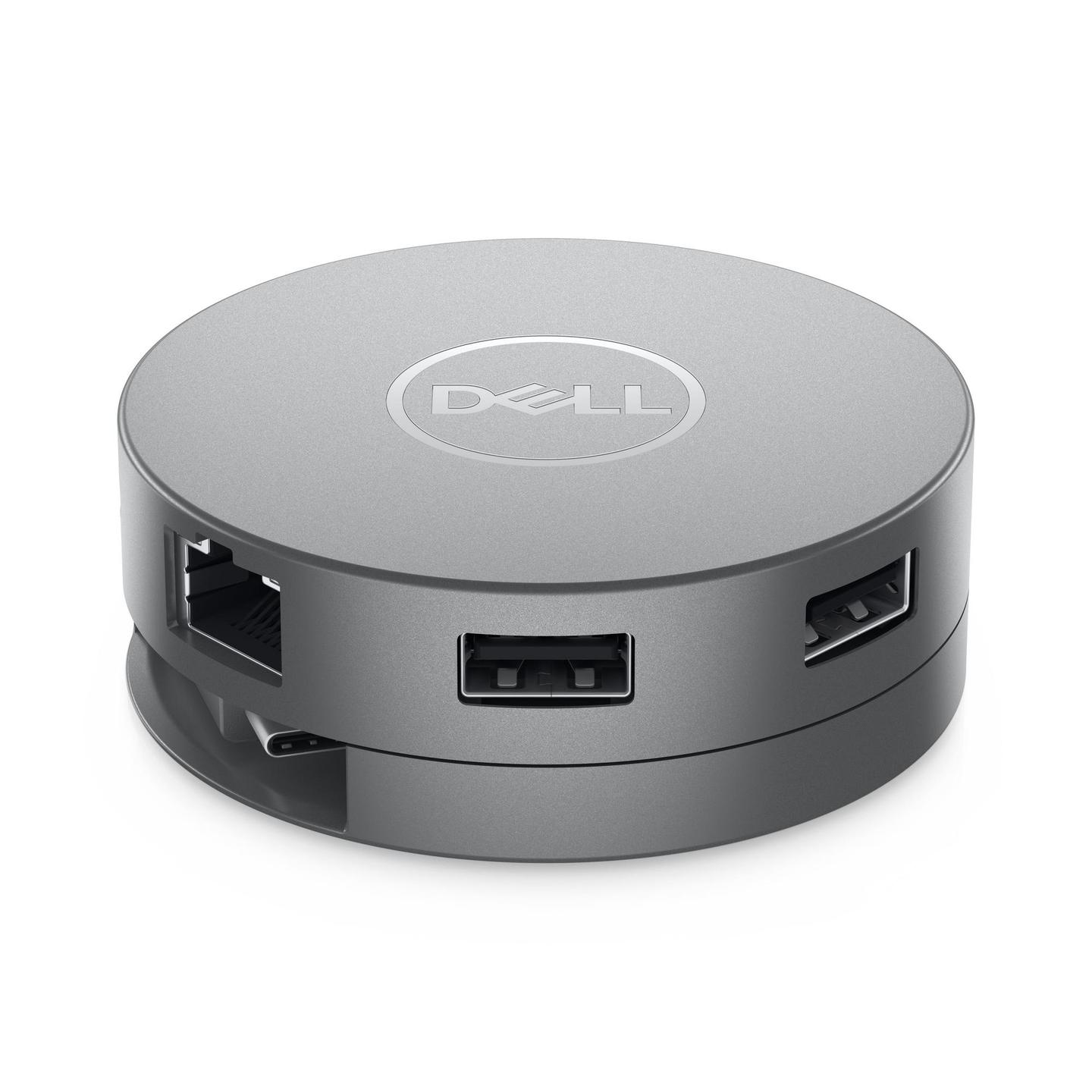 Docking Station Dell USB-C Mobile Adapter DA310 / USB-C / HDMI / DisplayPort / VGA / 90W - Argjend - 2