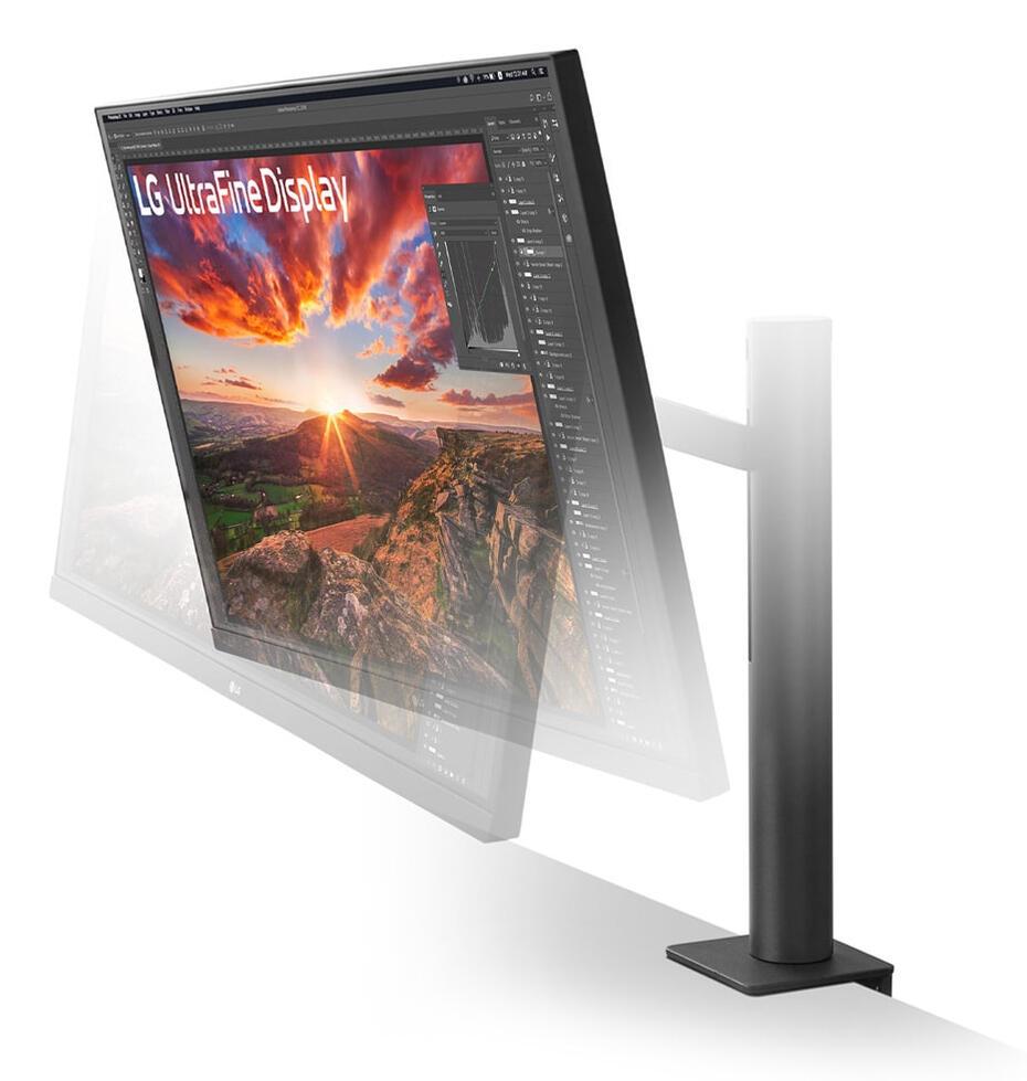 Monitor LG 32UN880K-B / 31.5" / UHD IPS / 60Hz / 5ms / HDMI+DisplayPort+USB-C - Zezë - 3