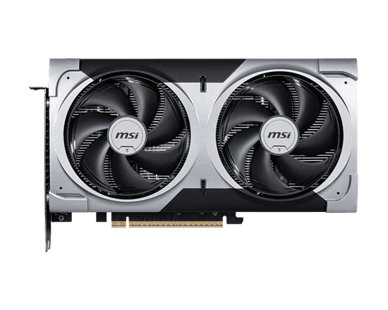 Kartelë Grafike Nvidia MSI GeForce RTX 5060 Ti Ventus 2X OC Plus, 16GB GDDR7, 128-bit, 2x Fans, 3x DisplayPort 2.1b, HDMI 2.1b – Gri - 2