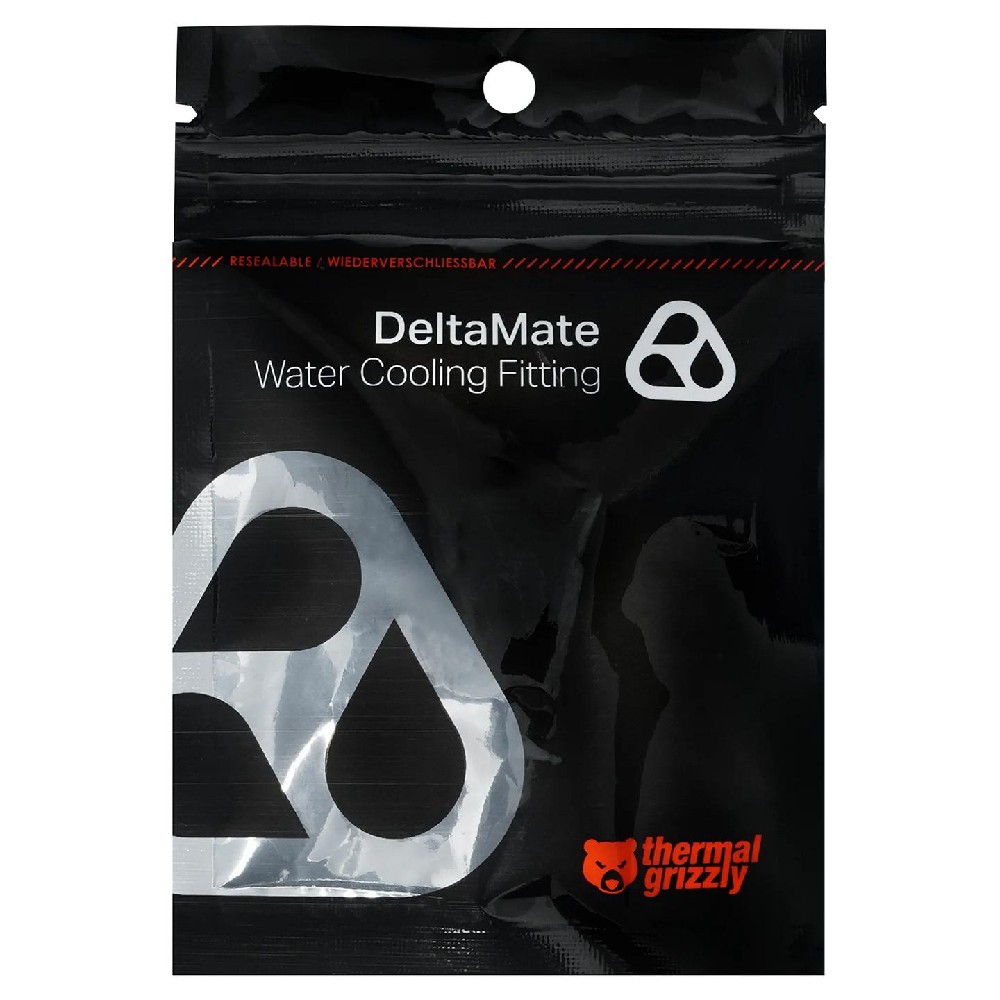 Aksesor për Ftohës Fitting Thermal Grizzly DeltaMate ST13, G1/4", 13/10 mm, Nickel Mat - Argjend - 6