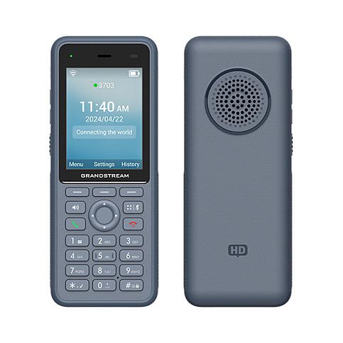 Telefon VoIP Grandstream WP836, Wi-Fi 6, 3 llogari SIP, ekran 2.8" me ngjyra - Blu - 4