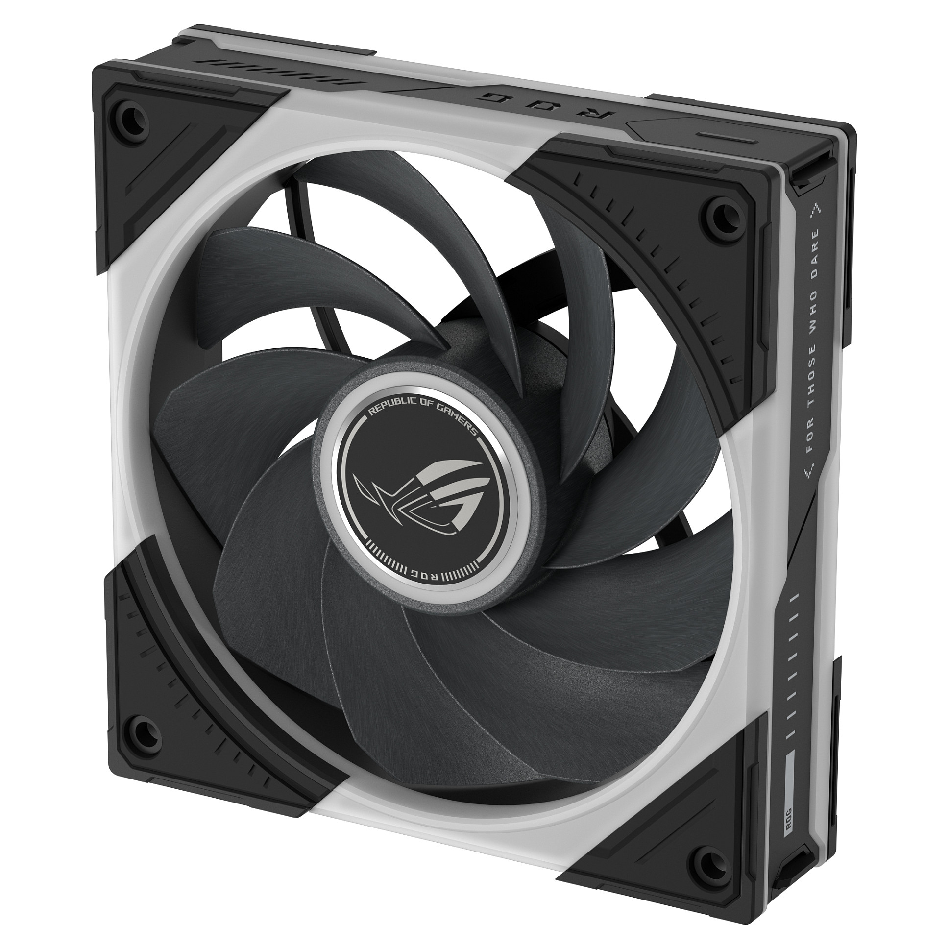 Ftohës për Kasë ASUS ROG Eurux GR120 ARGB Reverse / 120mm / 30mm / PWM / 2200 RPM / 70 CFM / ARGB / 3-Pack / ROG Hub – Zezë/Kuqe/Bardhë - 18