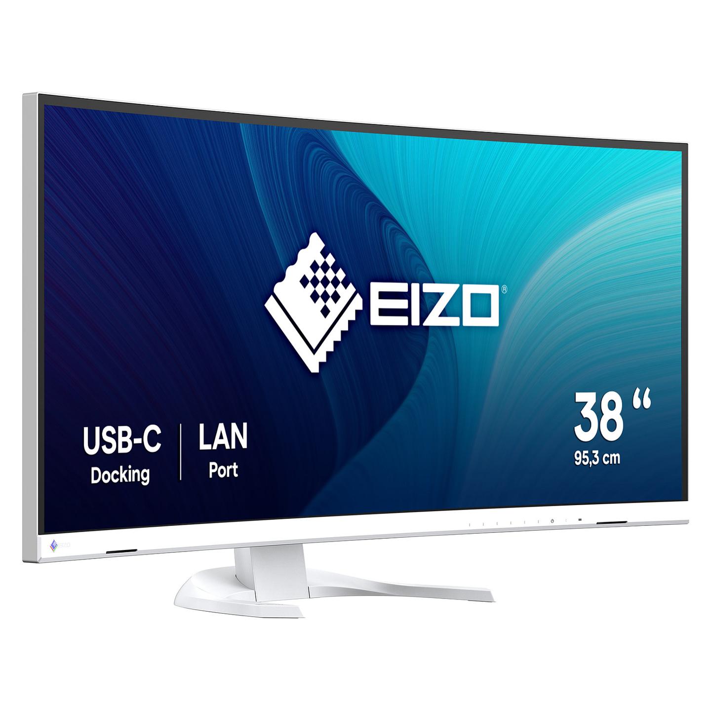 Monitor EIZO FlexScan EV3851X-WT / 37.5" / UWQHD+ IPS / 60Hz / 5ms / HDMI+DisplayPort+USB-C - Bardhë - 8