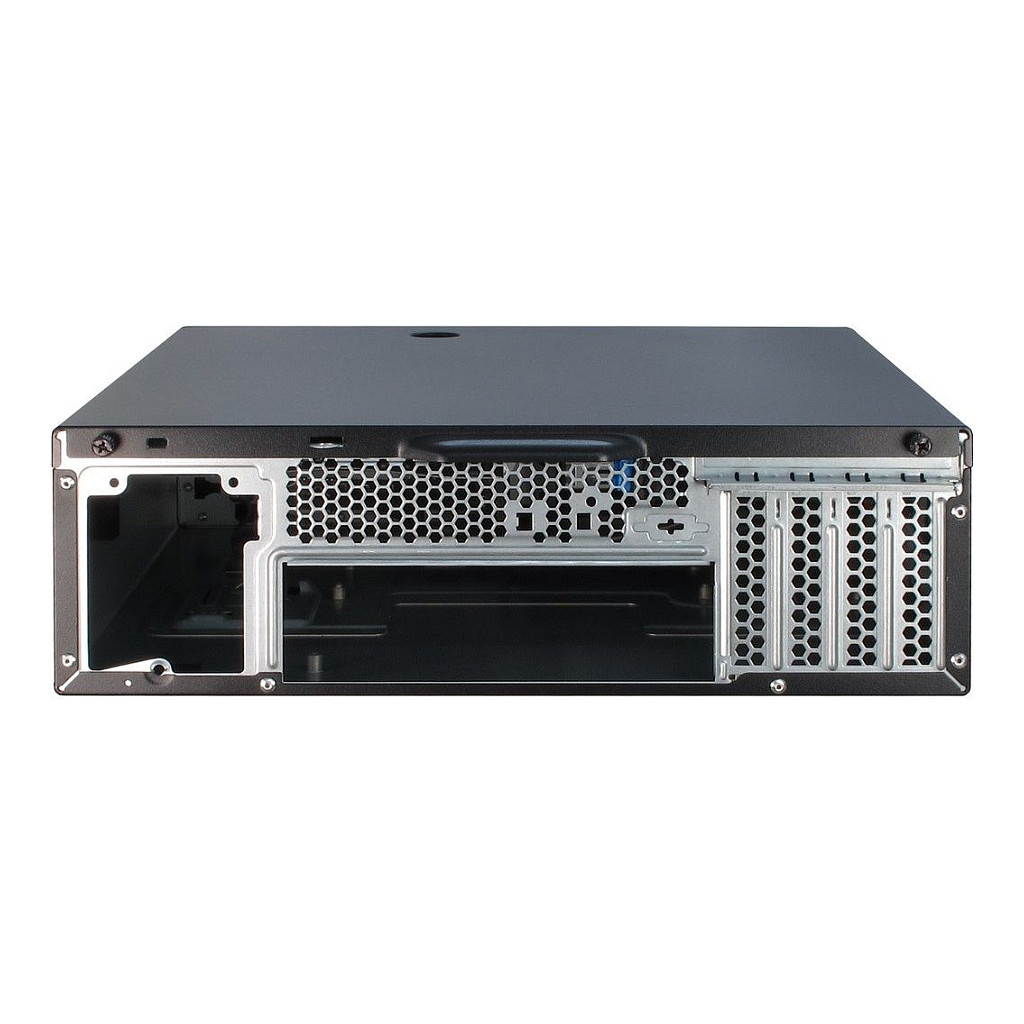 Kasë PC Inter-Tech IT-503 / Mini Tower / Micro-ATX / Mini-ITX / 2x USB 3.0 + 2x USB 2.0 - Zezë - 3
