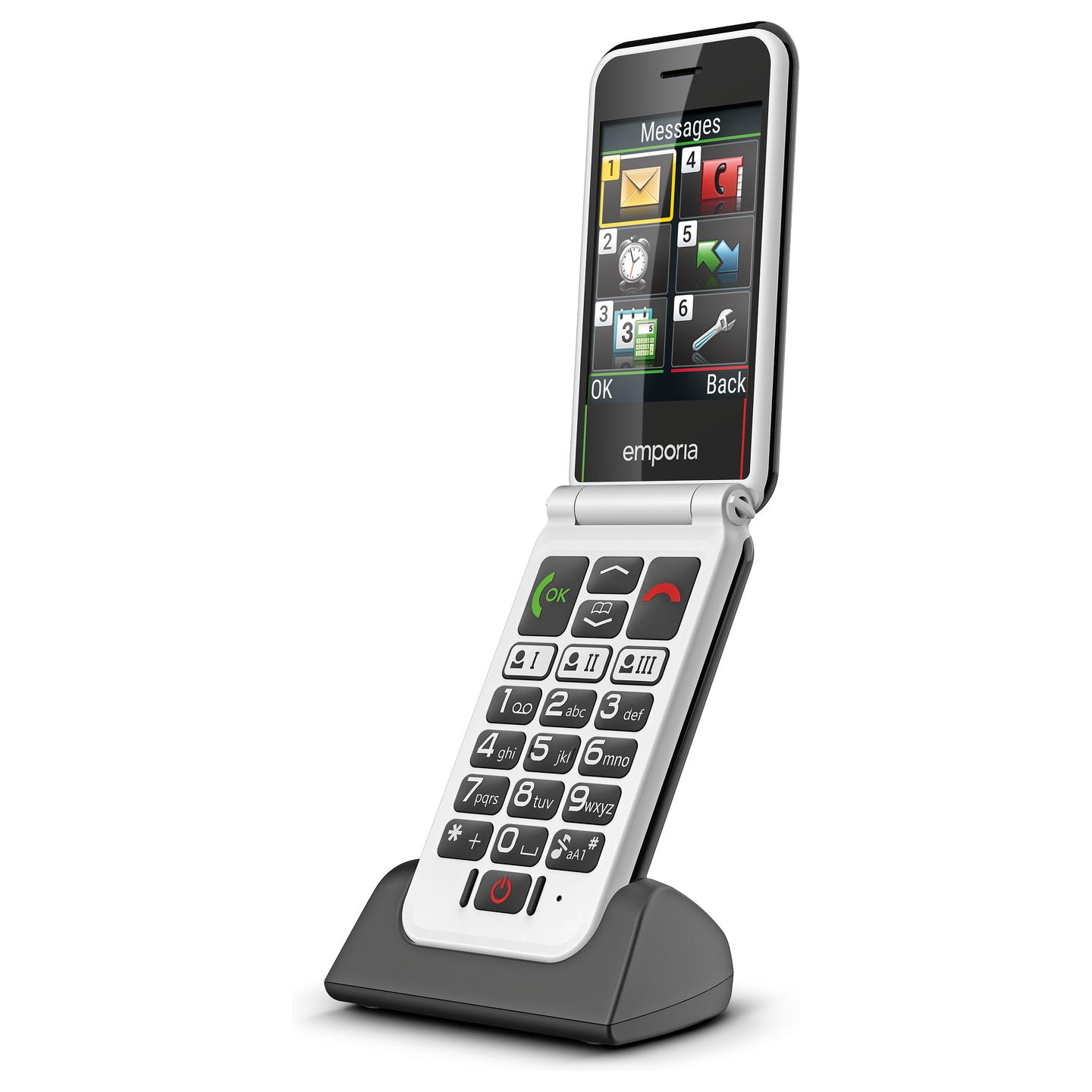 Telefon Emporia SIMPLICITYglam.4G / 2.8" / 4G / Single SIM / Bluetooth - Zezë - 32