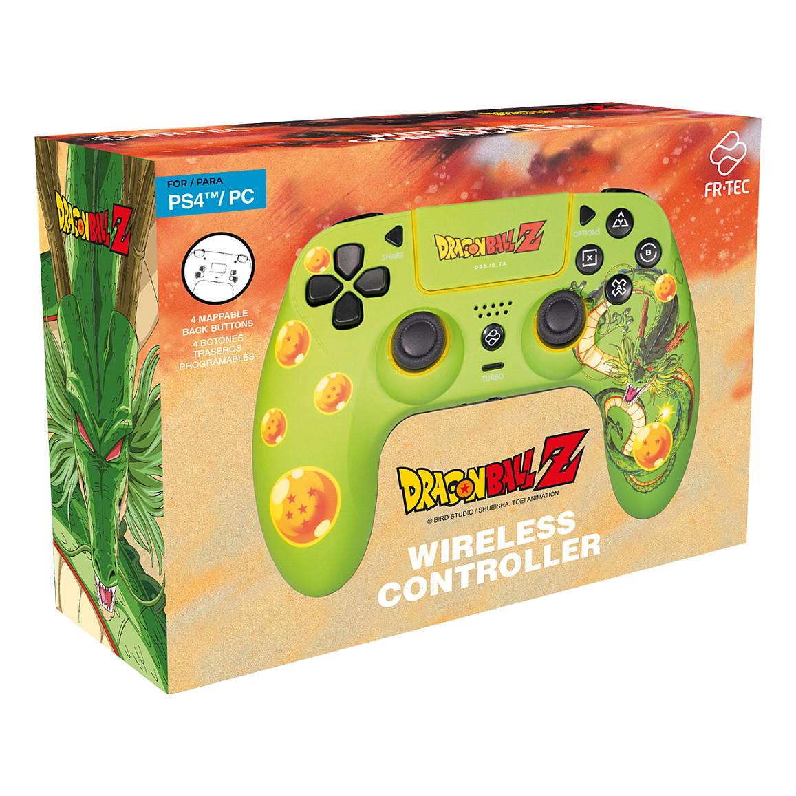 Kontroller për PlayStation 4 Blade Gaming DBPS4GP Dragon Ball Z Shenron / Wireless - Gjelbër/Portokalli - 3