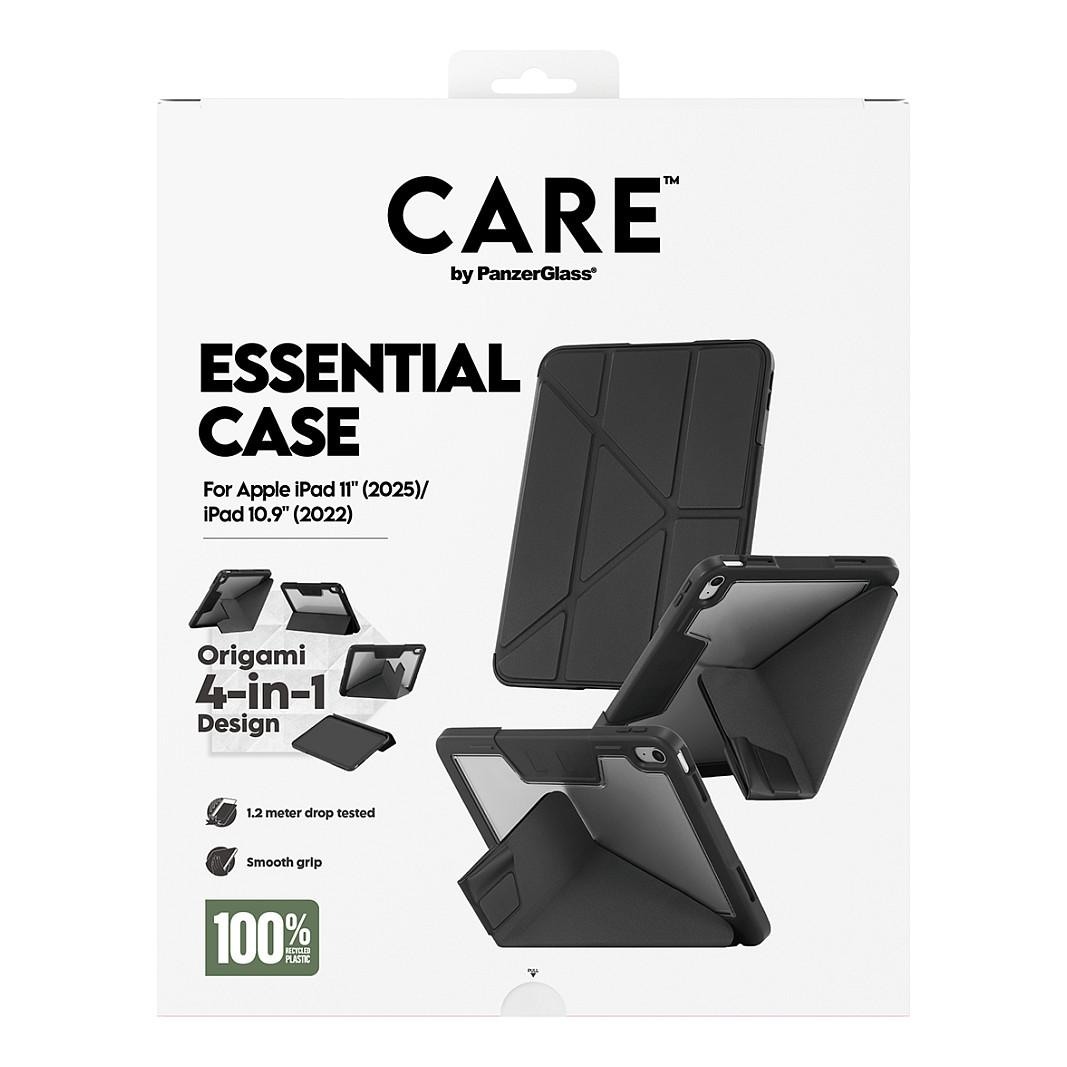 Aksesorë për Tablet PanzerGlass CARE Essential Case / iPad 11" (2025) / TPU / Origami 4-në-1 / Apple Pencil - Zezë - 3