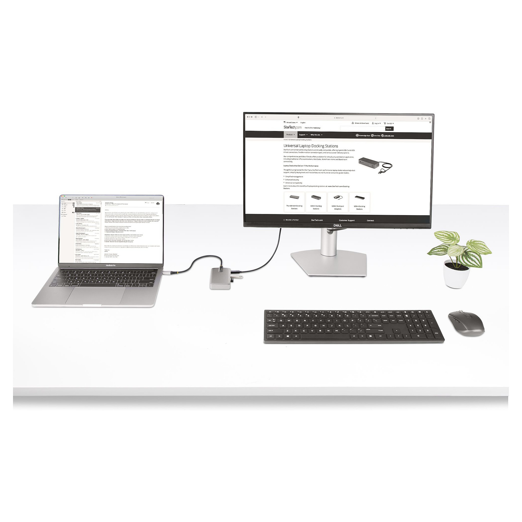 Hub StarTech HB31C3A1CDPPD3 / 3x USB-A + 1x USB-C DP 4K60 / 100W PD / 10Gbps – Argjend - 7
