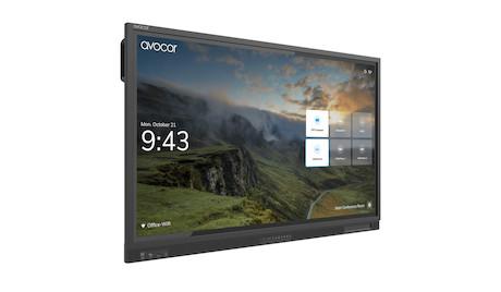 Interaktiv (Touchscreen) Avocor AVE-7540, 75", 4K UHD, 400cd/m², 60Hz, 3× HDMI, DP, USB-C, USB-A, USB-B, RJ45, RS-232 - Zezë - 2