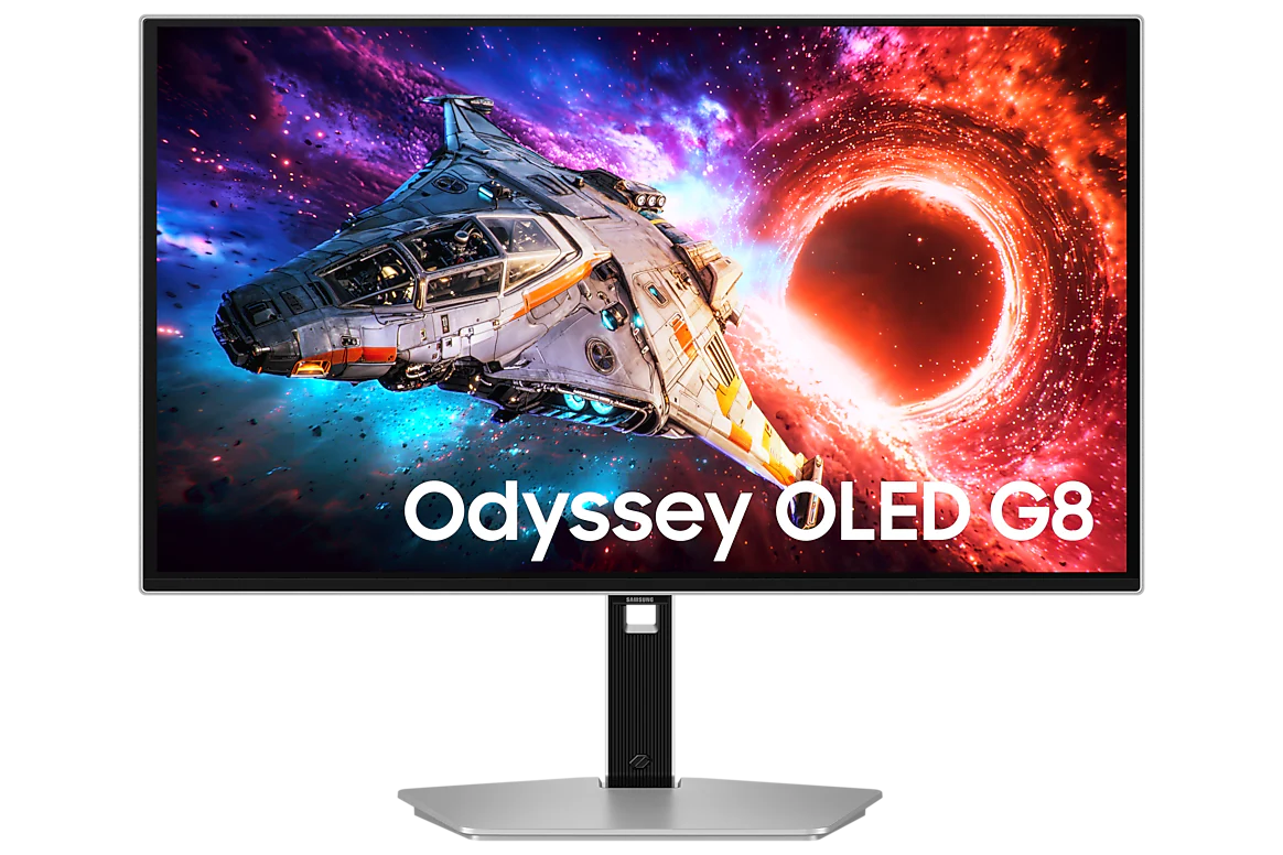 Monitor Gaming Samsung Odyssey OLED G8 G80SH / 27" / 4K UHD QD-OLED / 240Hz / 0.03ms / HDMI+DisplayPort+USB-C - Bardhë
