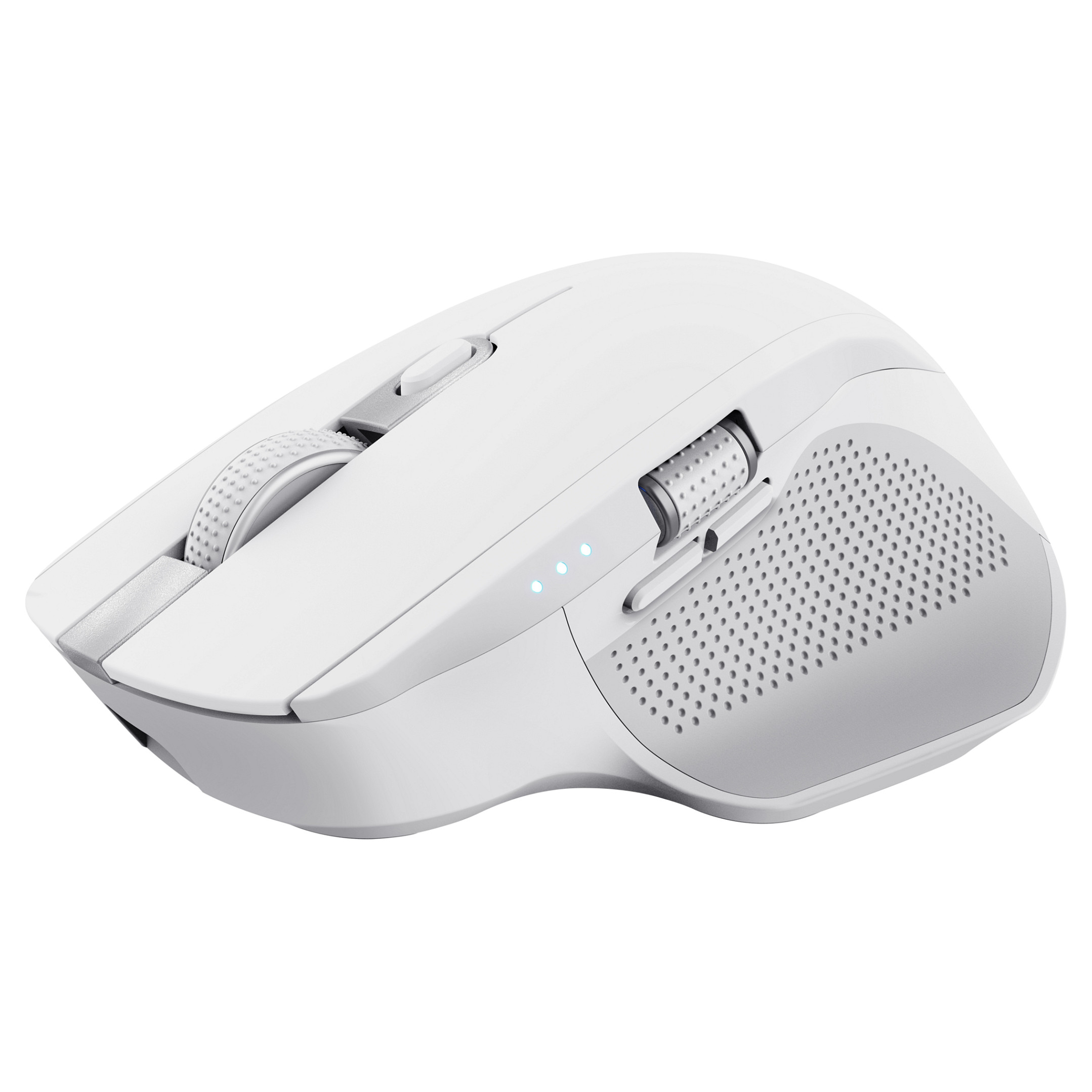 Maus pa kabllo Trust Ozaa+ / 3200 DPI / Wireless + Bluetooth / 6 Butona - Bardhë - 3