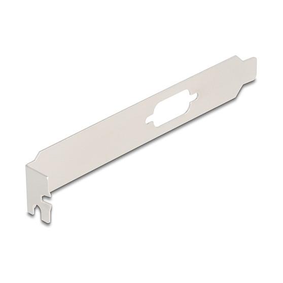 Adapter Serial DeLOCK 90582 / USB 2.0 Pin Header Male 4-pin në RS-232 D-Sub 9-pin Male / FTDI FT231XS / 30 cm - Gjelbër/Zezë - 4