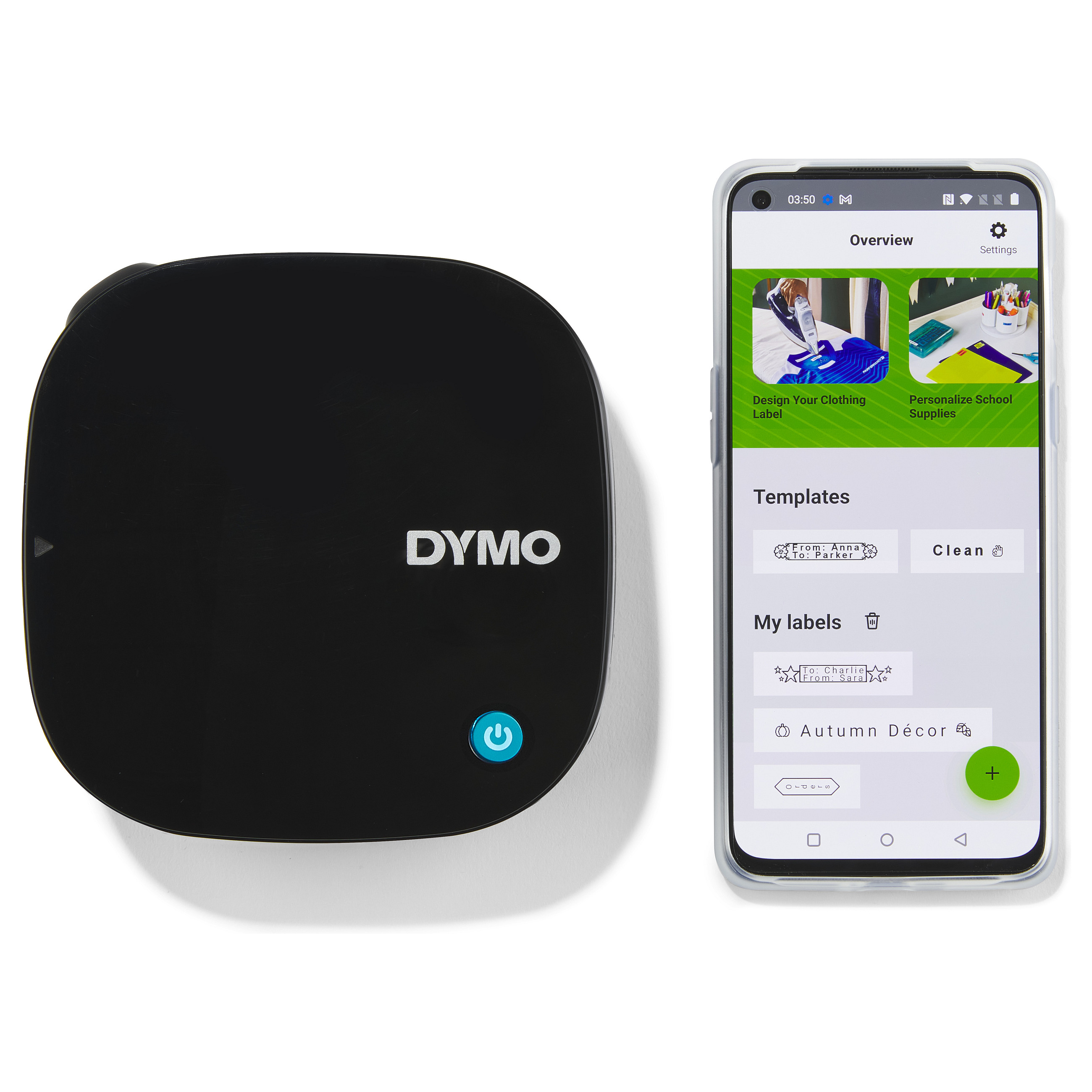 Printer Label DYMO LetraTag LT-200 B / Direct Thermal / 200 DPI / 7 mm/s - Zezë - 9