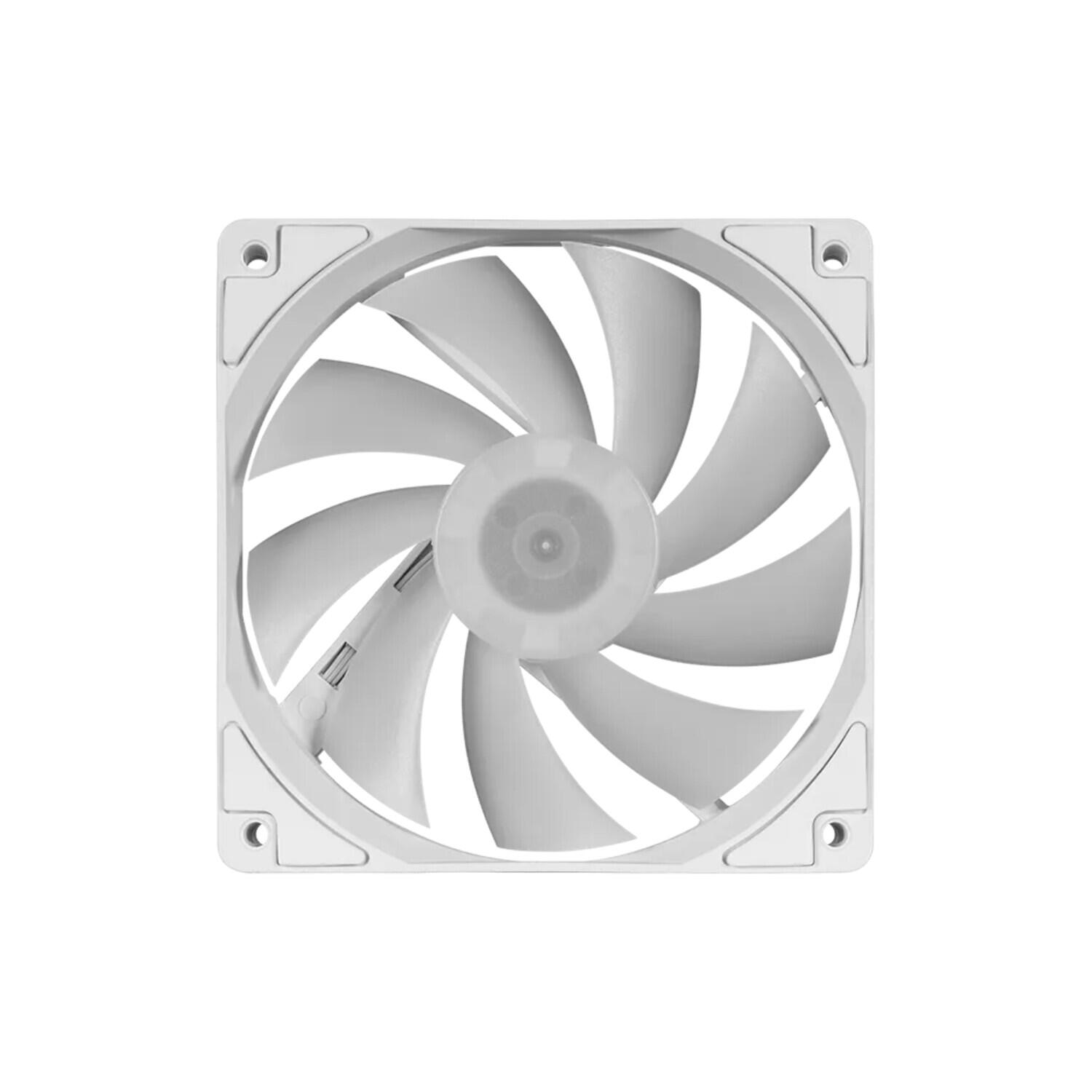 Ftohës për Kasë MSI MAG F120 / 120mm / 1300 RPM / 3-Pin / ARGB / 3-Pack – Bardhë - 2