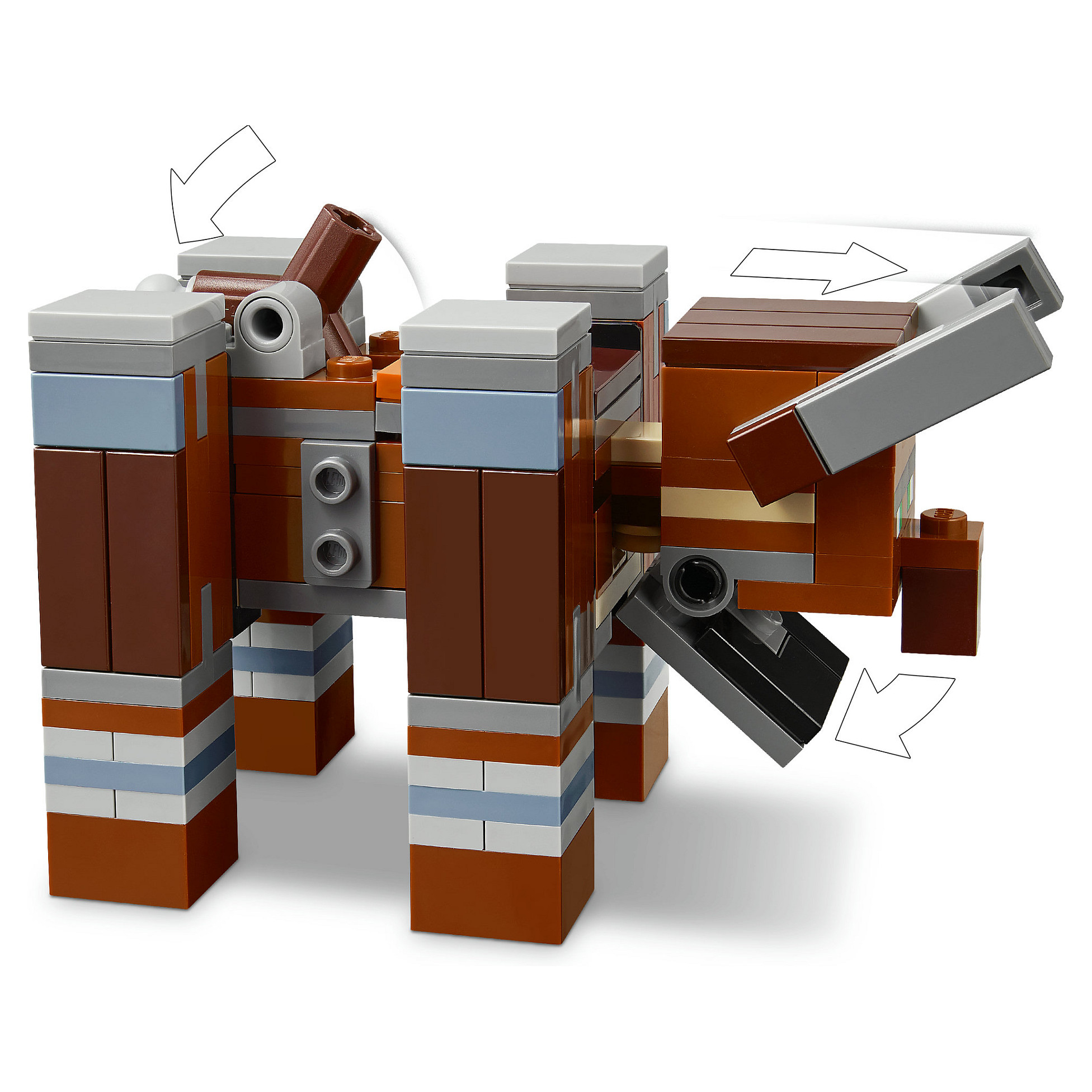 LEGO Minecraft The Pillager Outpost and Ravager - 6