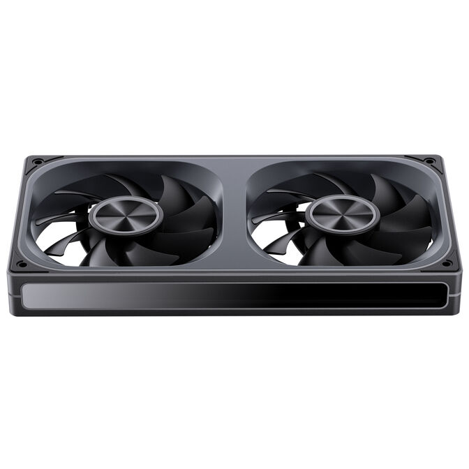 Ftohës për Kasë Jonsbo ZA-240BR / 240mm / 2x120mm / Reverse Blade / PWM / ARGB / 700-2400 RPM / 75.74 m³/h / 1.71 mmH₂O – Zezë - 2