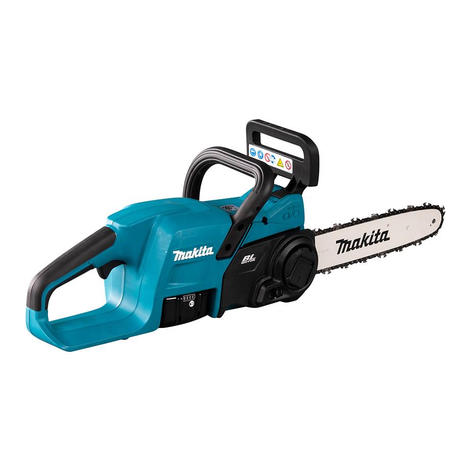 Sharrë me Zinxhir me Bateri Makita DUC307ZX2, 18V, Brushless, Shpatë 300mm, 7.7m/s - Blu - 2