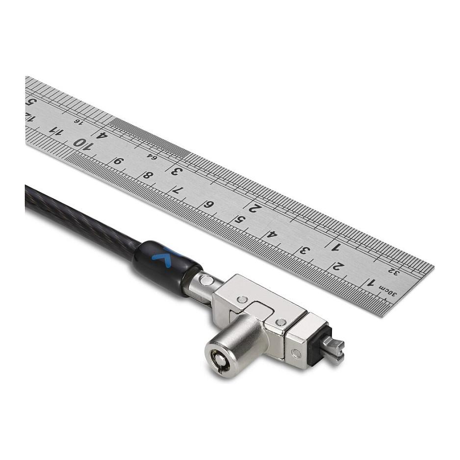 Bravë Sigurie për Laptop Kensington K64441EUM, N17 2.0, Kabllo 1.8m, Wedge-Shaped Slot, Master Keyed - Zezë - 6