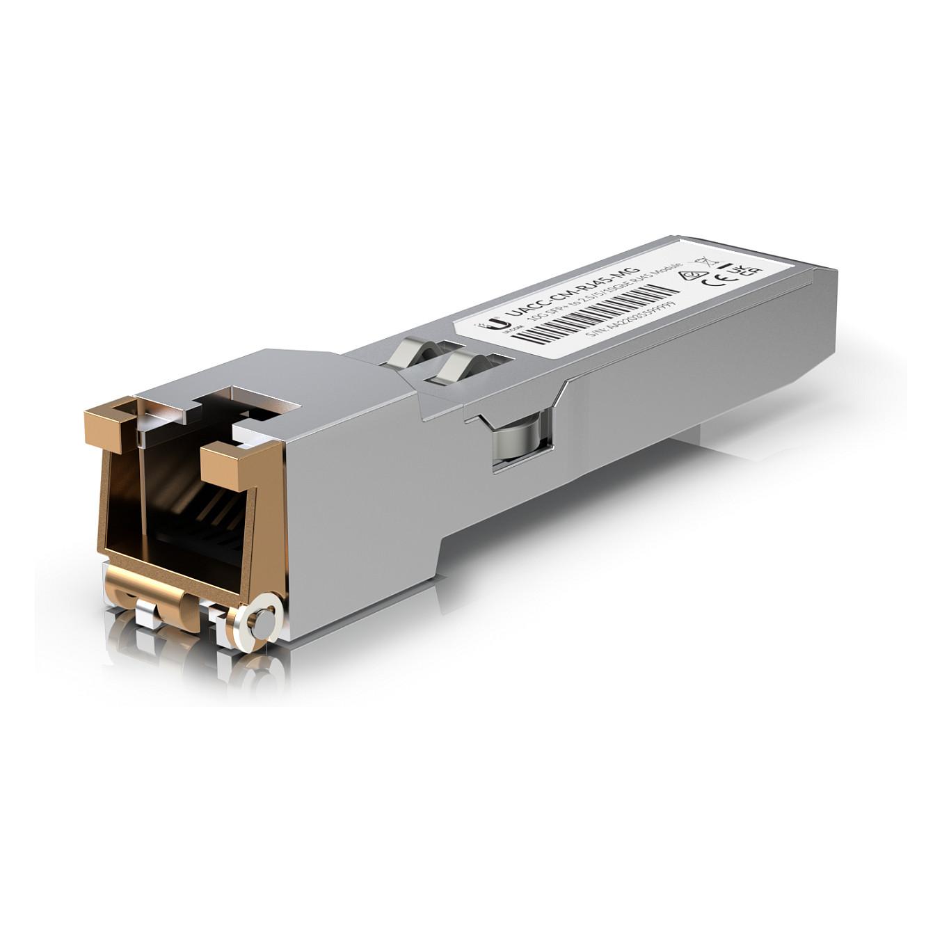 Transceiver SFP+ Ubiquiti UACC-CM-RJ45-MG, 10Gbps, RJ45, 100m - Hiri