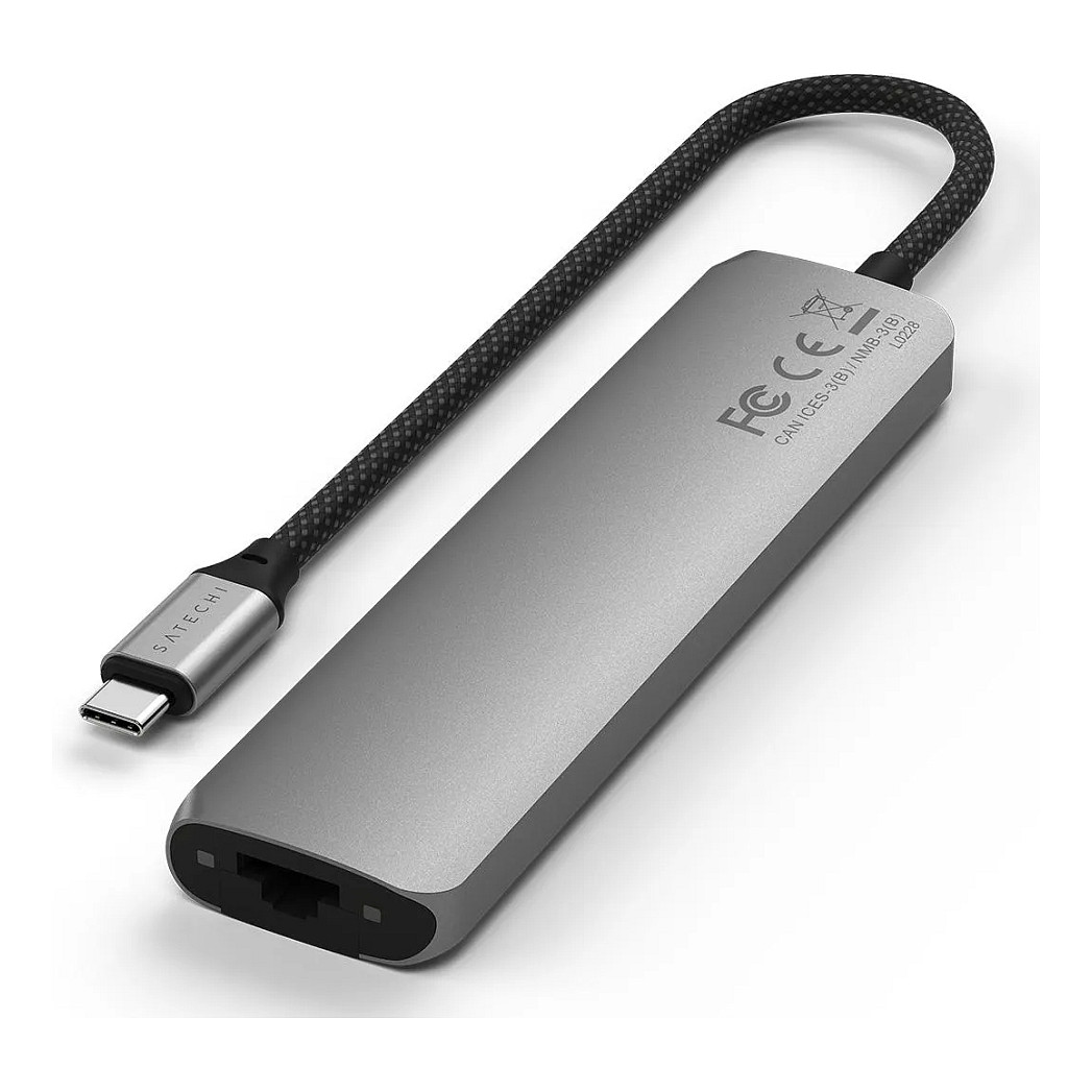 Hub Satechi ST-P7SM / 2x USB-A / 1x HDMI / 1x USB-C PD / Ethernet / SD / 80W PD / 100W – Hiri - 2