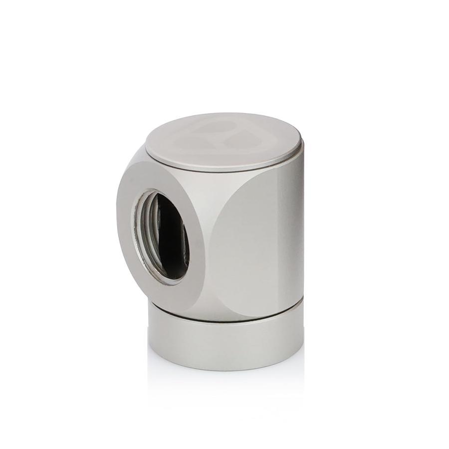Aksesor për Ftohës Thermal Grizzly DeltaMate Rotary 45° / G1/4" Mashkull + Femër / Rotary / Custom Watercooling – Zezë - 2