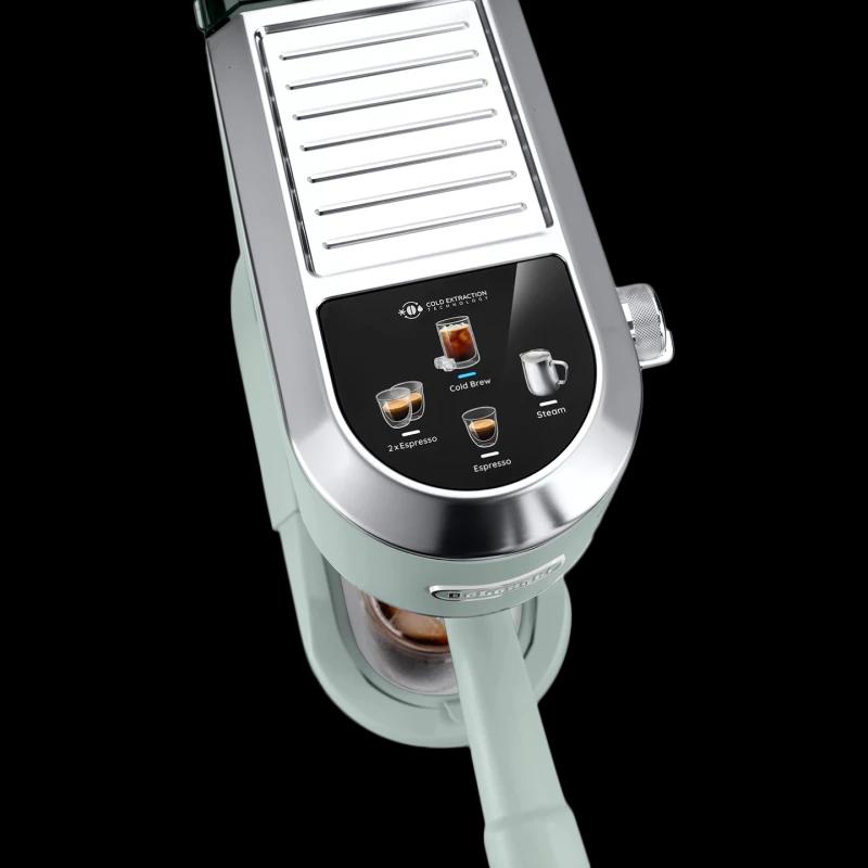 Aparat për kafe De’Longhi Dedica Duo EC890.GR, 15 bar, 1450W, 1.1L, Cold Brew - Gjelbër - 3