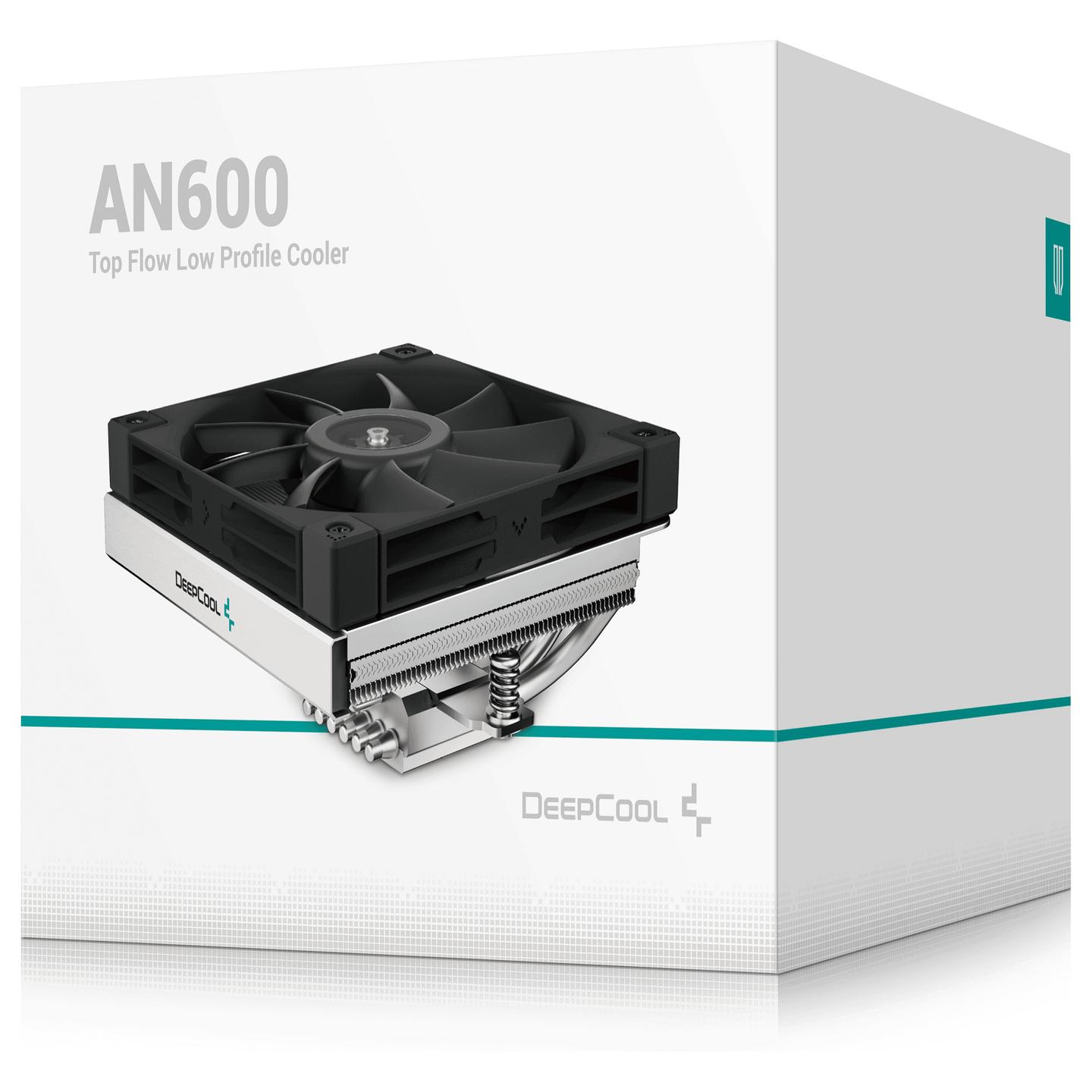 Ftohës për Procesor DeepCool AN600 / 180W / 120mm / 6 Heatpipes / 500-1850 RPM / LGA1851, LGA1700, LGA1200, LGA1151, LGA1150, LGA1155, AM5, AM4 - Zezë - 7
