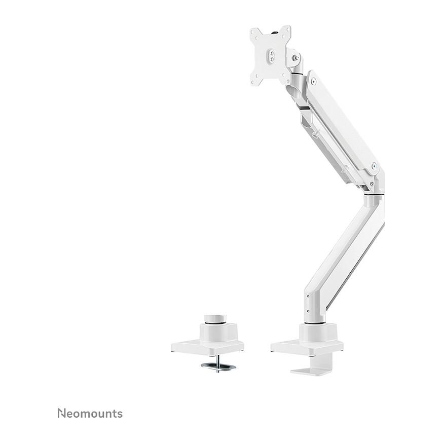 Mbajtëse për Monitor Neomounts NM-D775WHITEPLUS / 1 Monitor / 10"-49" / 18kg / Gas Spring / Clamp-Grommet / Tilt ±45° / Swivel 360° / Rotacion 180° - E bardhë - 10