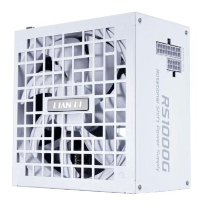 Furnizues Energjie Lian Li RS Series / 1000W / ATX 3.1 / PCIe 5.1 / RS-Hub - Bardhë