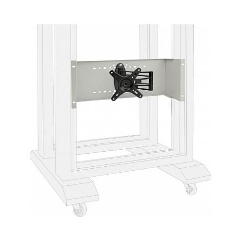 Mbajtëse për Monitor DeLOCK 42640 / 19" Rack / 4U / 10kg / 3 Nyje / Krah 320mm / VESA 50x50, 75x75 & 100x100 - Gri - 3