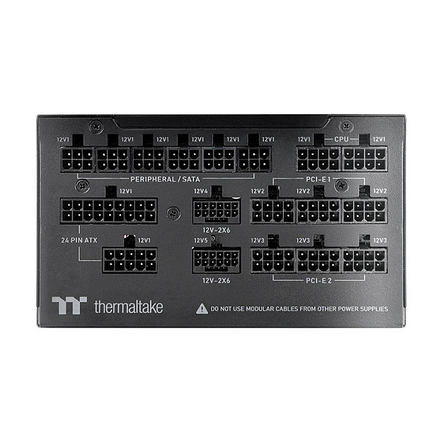 Furnizues Energjie Thermaltake Toughpower TF3 / 1650W / ATX 3.1 / 80 PLUS Titanium / Fully Modular - Zezë - 6