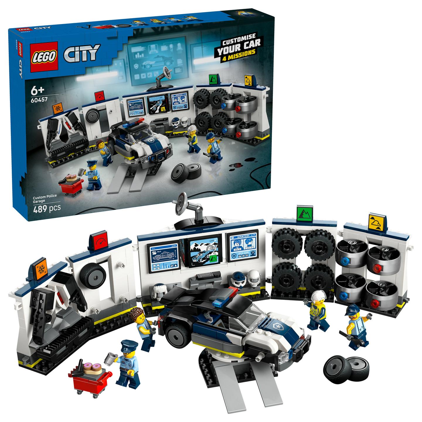 LEGO City Custom Police Car Garage 60457 - 12