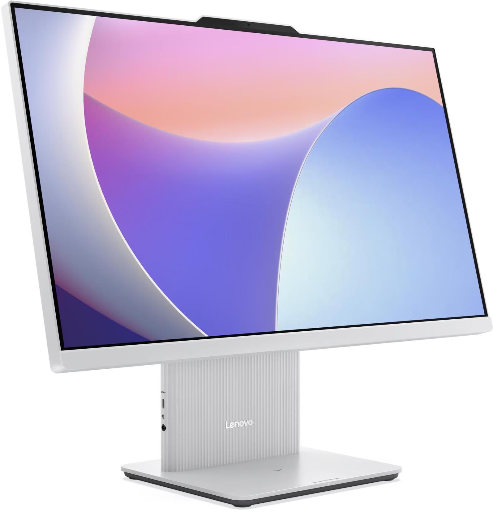 AIO Lenovo IdeaCentre 24IRH9 / Core i5-13420H / 16GB DDR5 / 512GB / 23.8" Ful HD IPS 100Hz / Intel UHD / Tastierë + Maus - Cloud Grey - 2