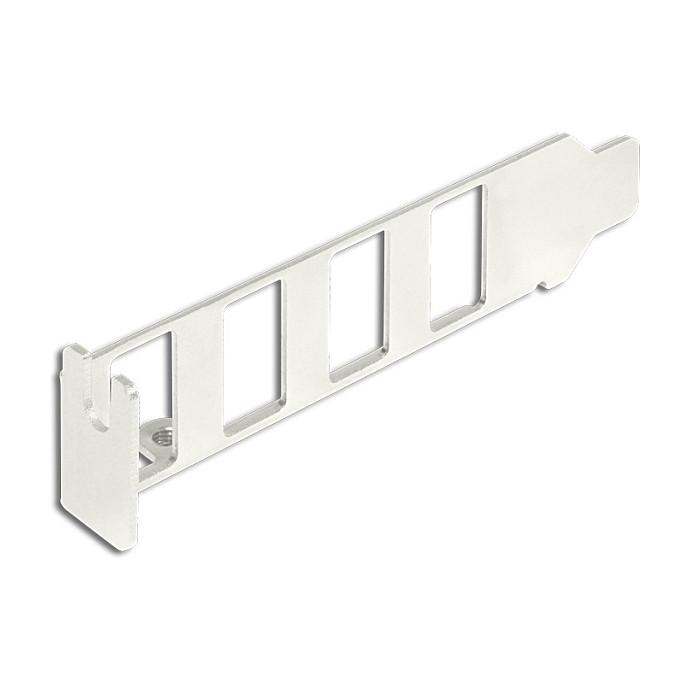 Kartë Zgjerimi PCI Express Delock 89360 / PCIe 2.0 x1 / 4x USB Type-A 5Gbps / Renesas / Low Profile - 2