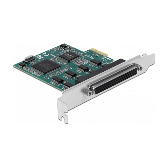 Kartë Zgjerimi PCI Express Delock 90411 / PCIe 1.1 x1 / 8x RS-232 DB9 / 921.6Kbps / SystemBase 16C1058PCI - 2
